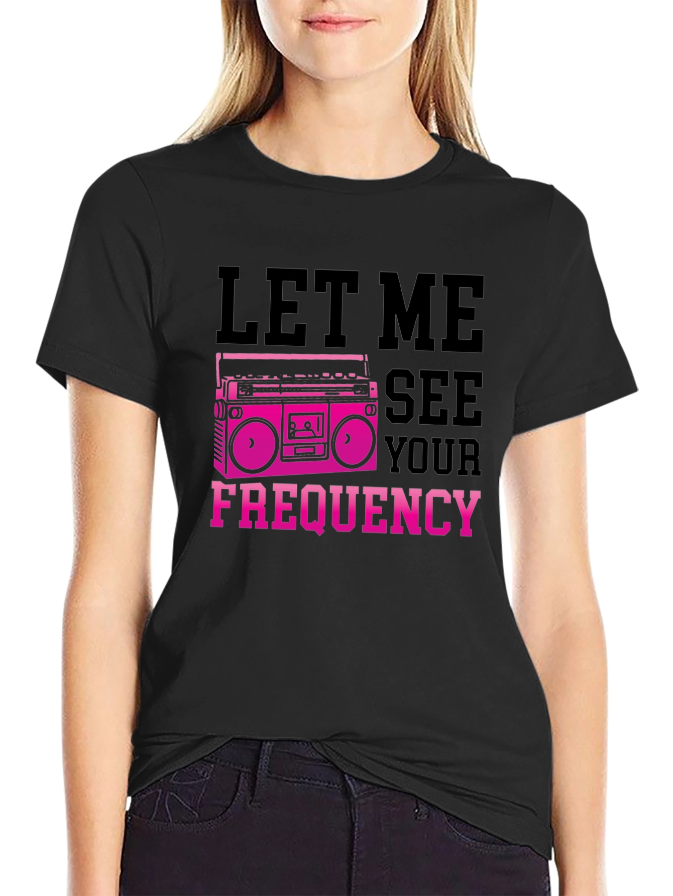 Let Me See Your Frequency Graphic Tee