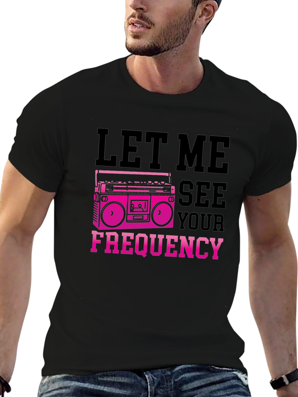 Let Me See Your Frequency Graphic Tee