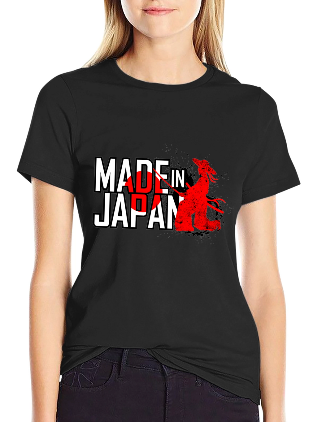 Made in Japan T-Shirt Samurai Graphic Tee