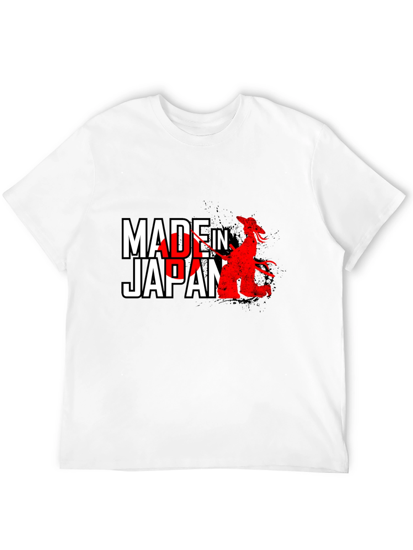 Made in Japan T-Shirt Samurai Graphic Tee