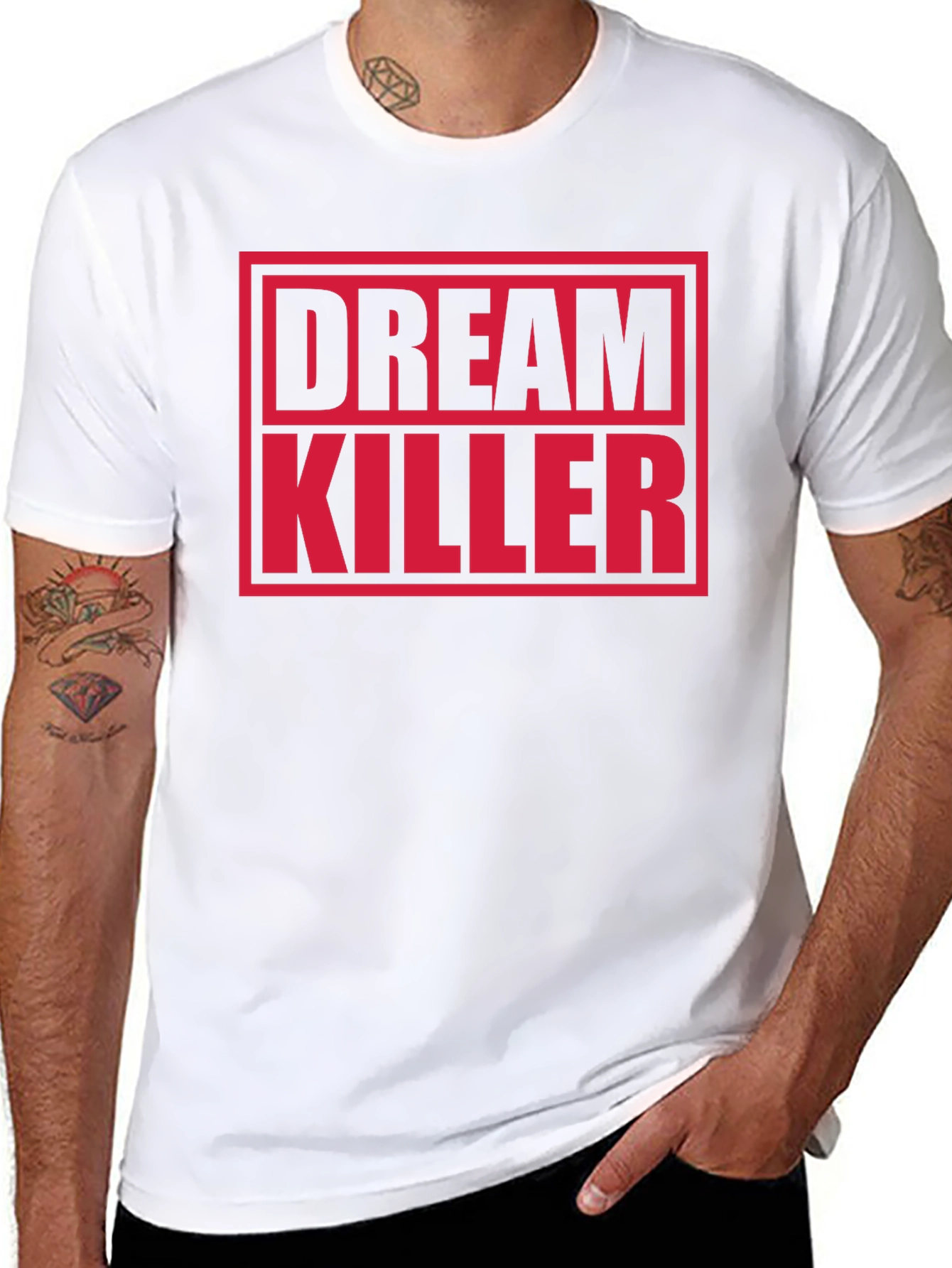Dream Killer Graphic T-Shirt - Bold Statement Tee
