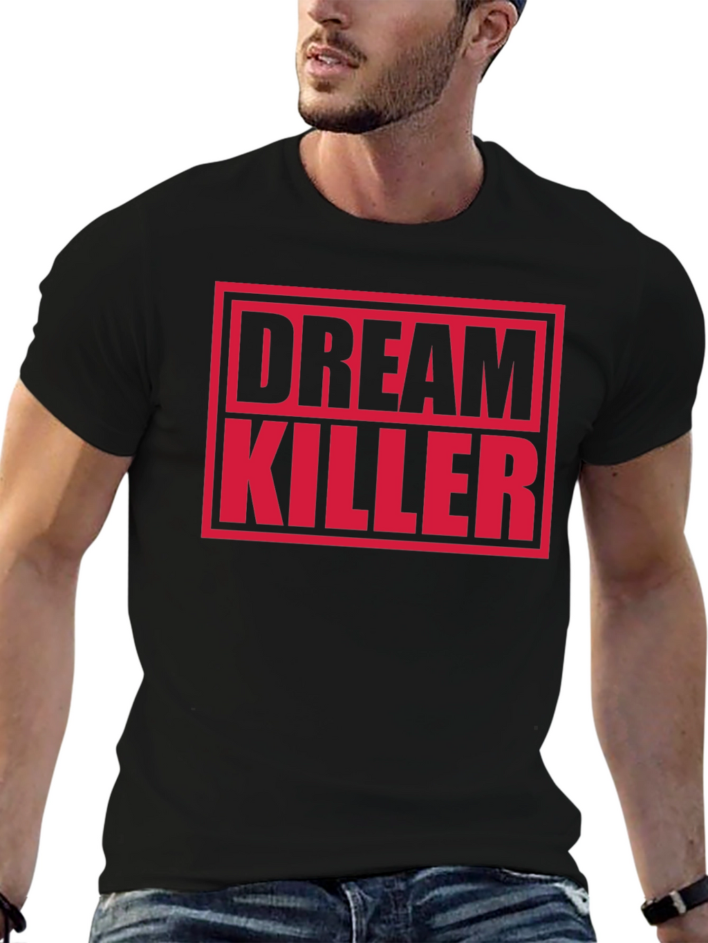 Dream Killer Graphic T-Shirt - Bold Statement Tee