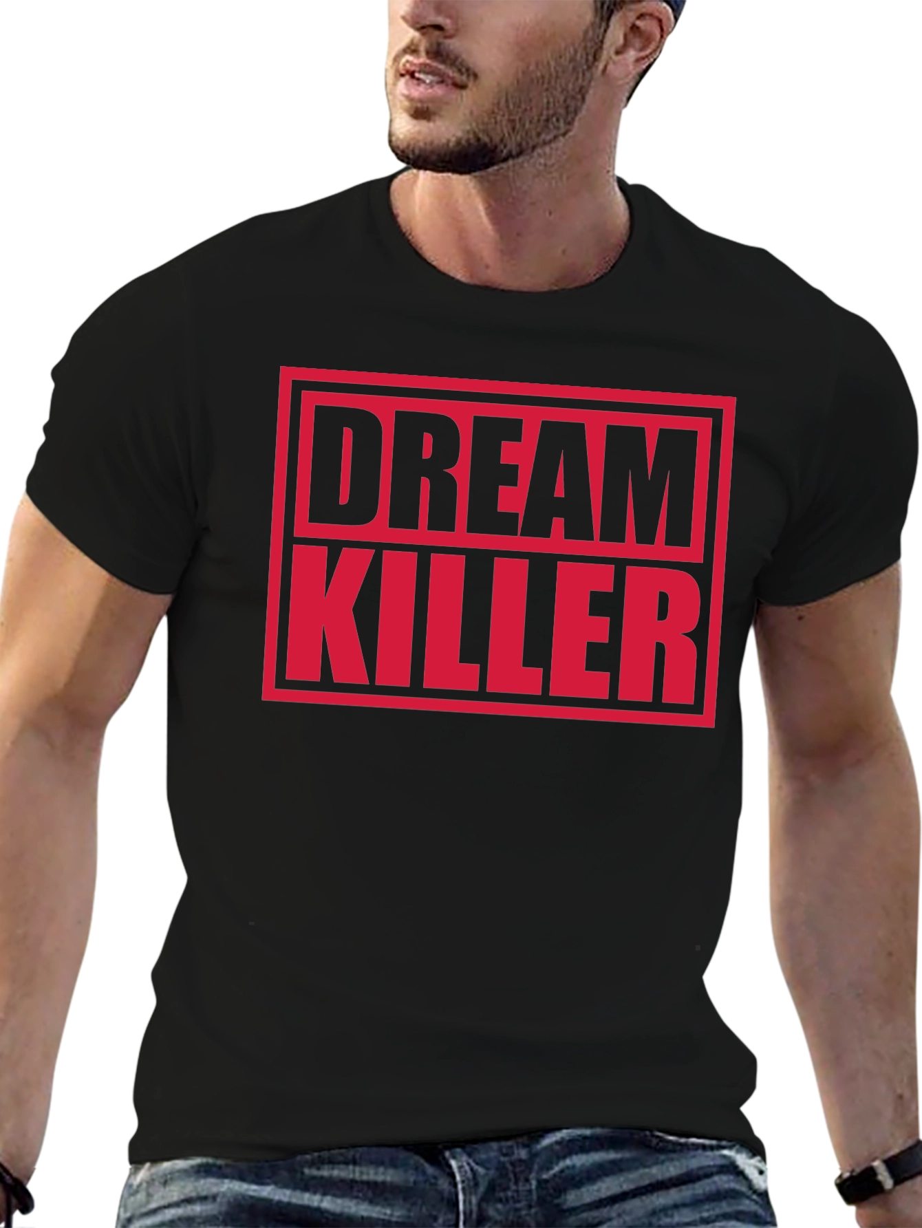 Dream Killer Graphic T-Shirt - Bold Statement Tee