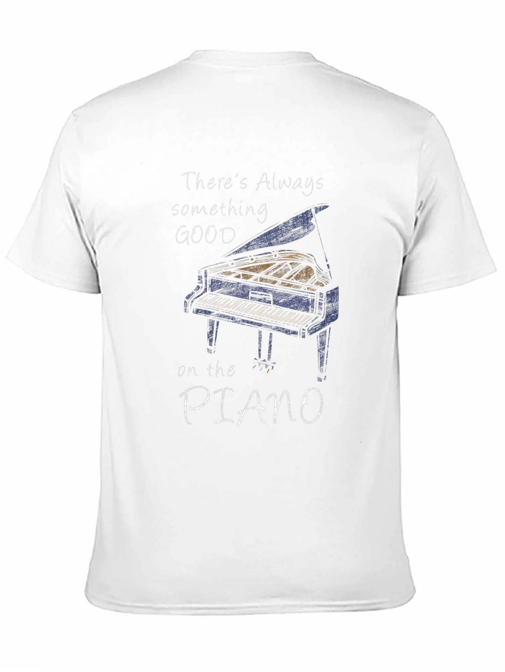 Piano Graphic T-Shirt