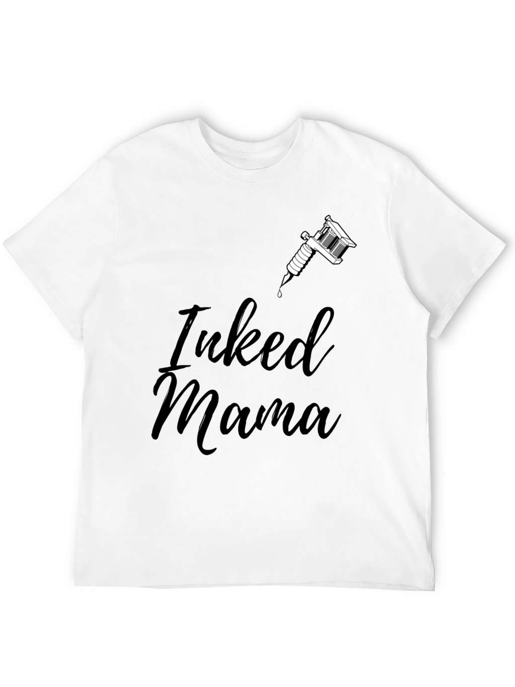 Inked Mama Graphic Tee - Tattoo Lover Shirt
