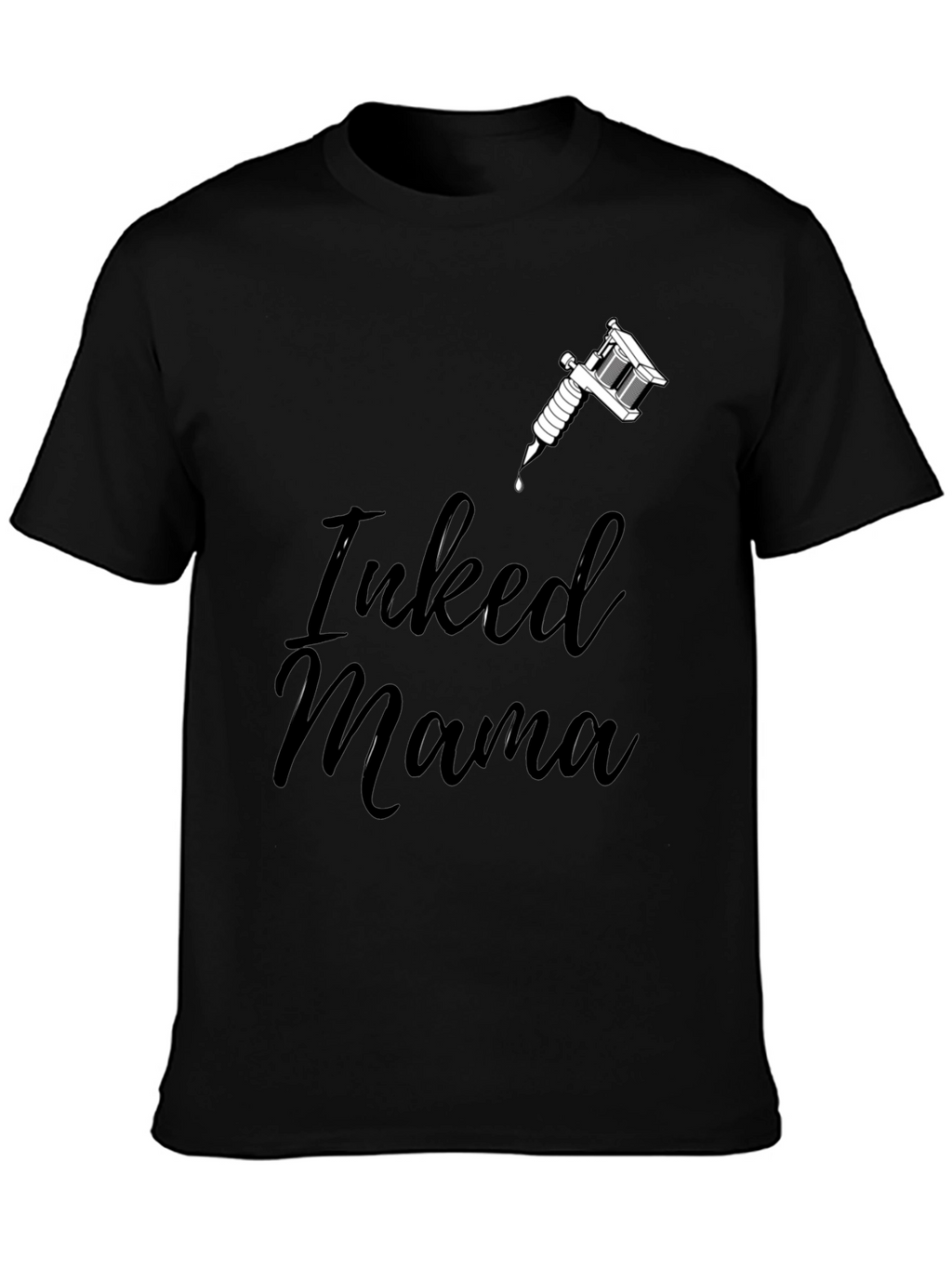 Inked Mama Graphic Tee - Tattoo Lover Shirt