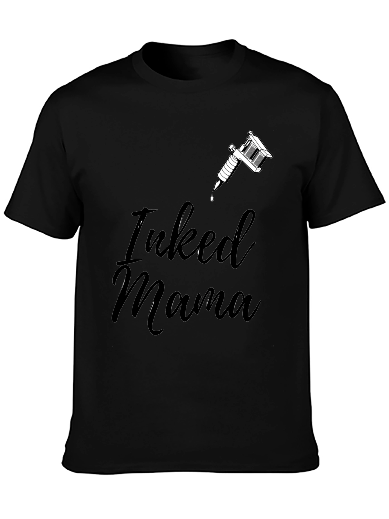 Inked Mama Graphic Tee - Tattoo Lover Shirt