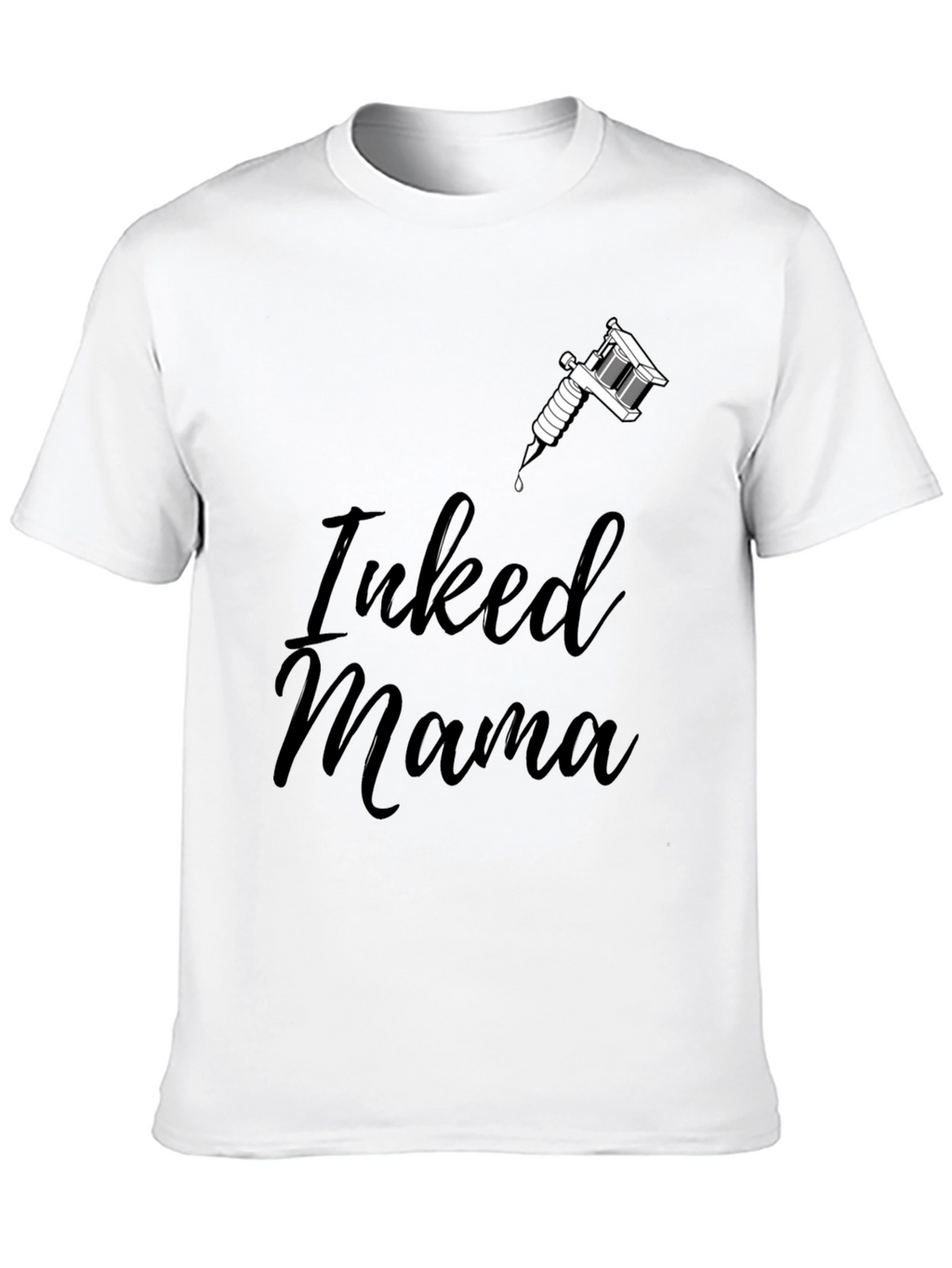 Inked Mama Graphic Tee - Tattoo Lover Shirt