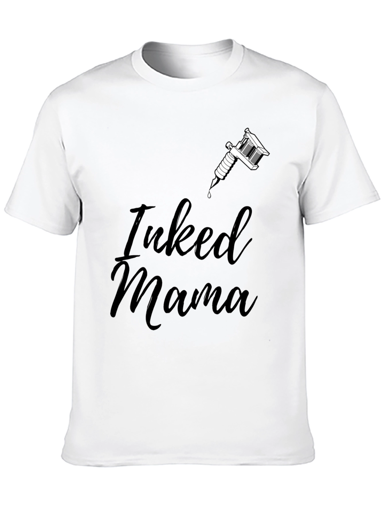 Inked Mama Graphic Tee - Tattoo Lover Shirt