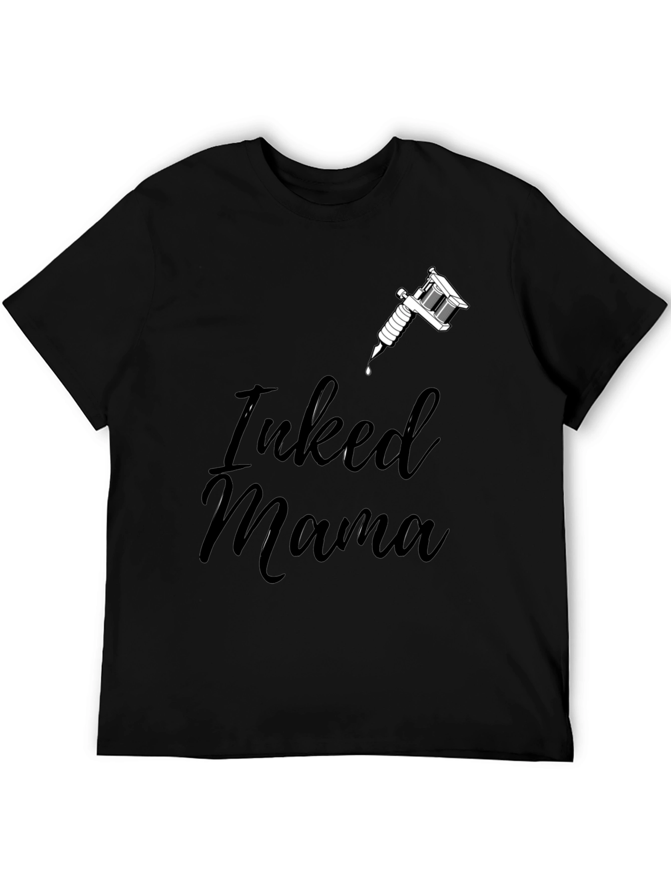 Inked Mama Graphic Tee - Tattoo Lover Shirt