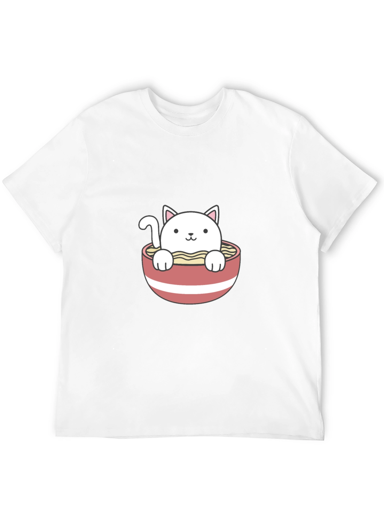 Ramen Cat T-Shirt - Cute & Comfy