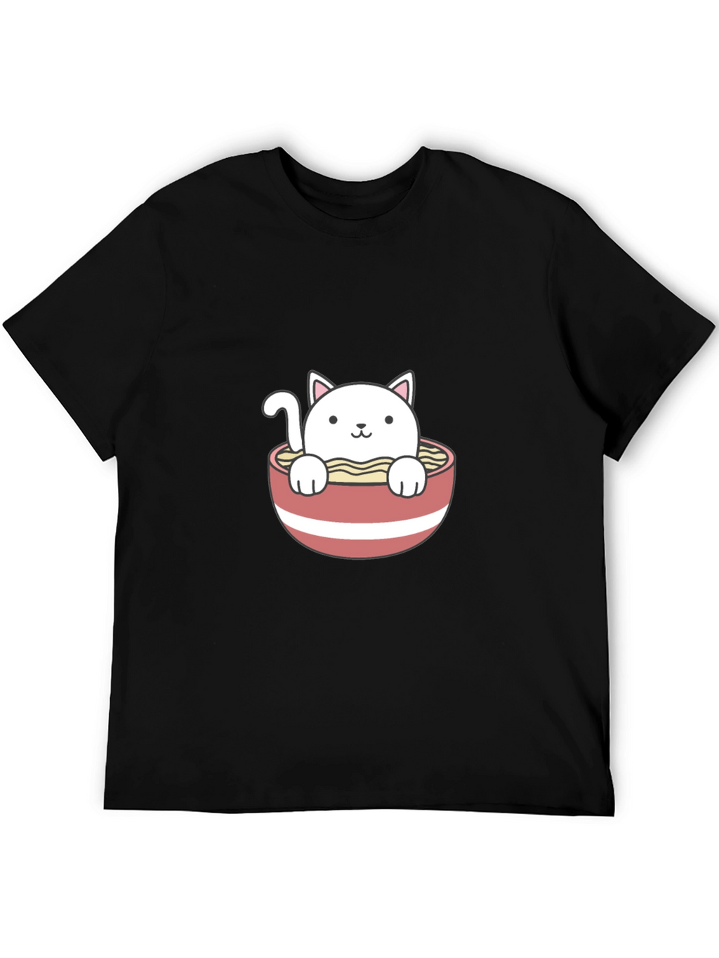 Ramen Cat T-Shirt - Cute & Comfy