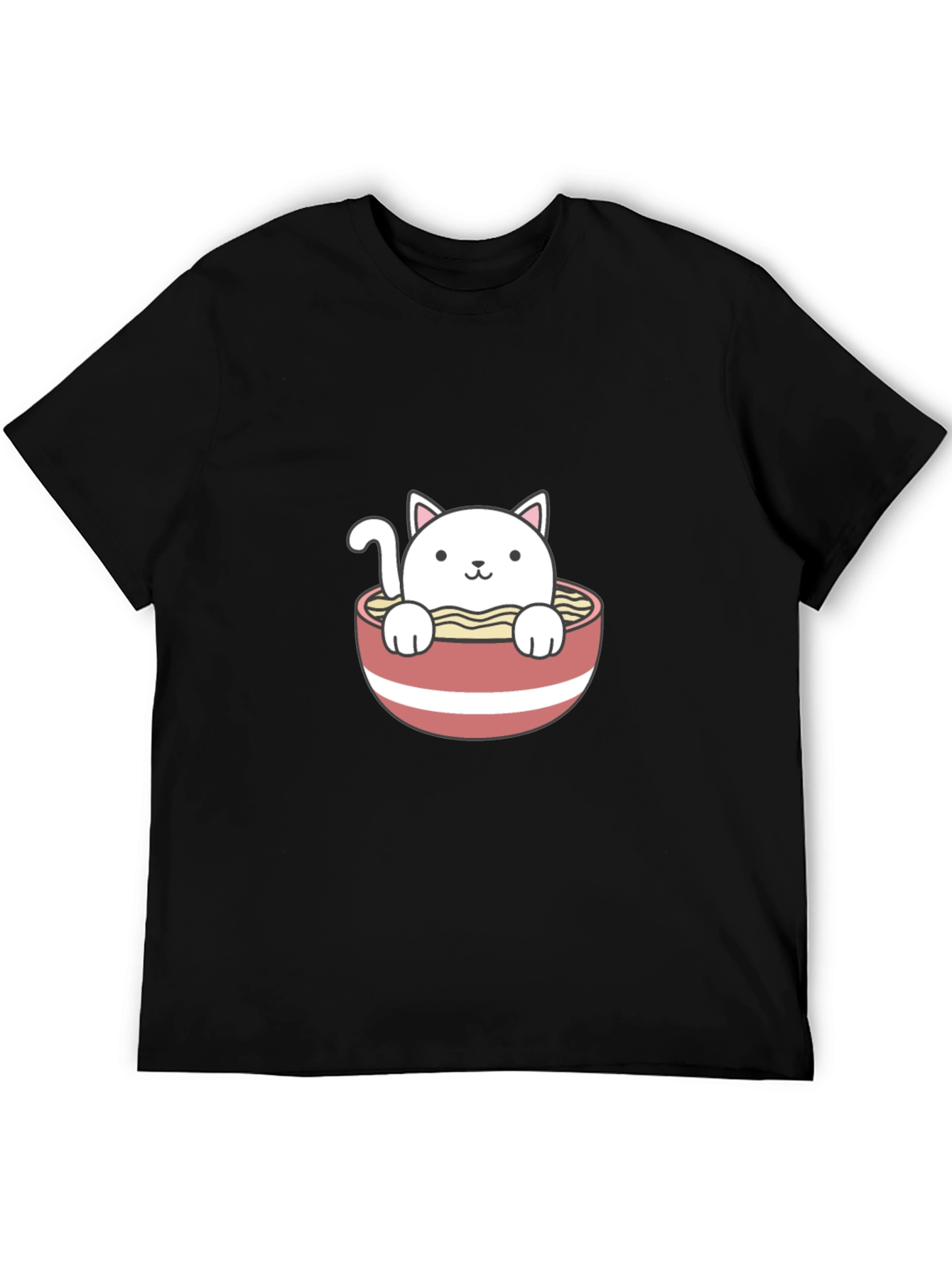 Ramen Cat T-Shirt - Cute & Comfy