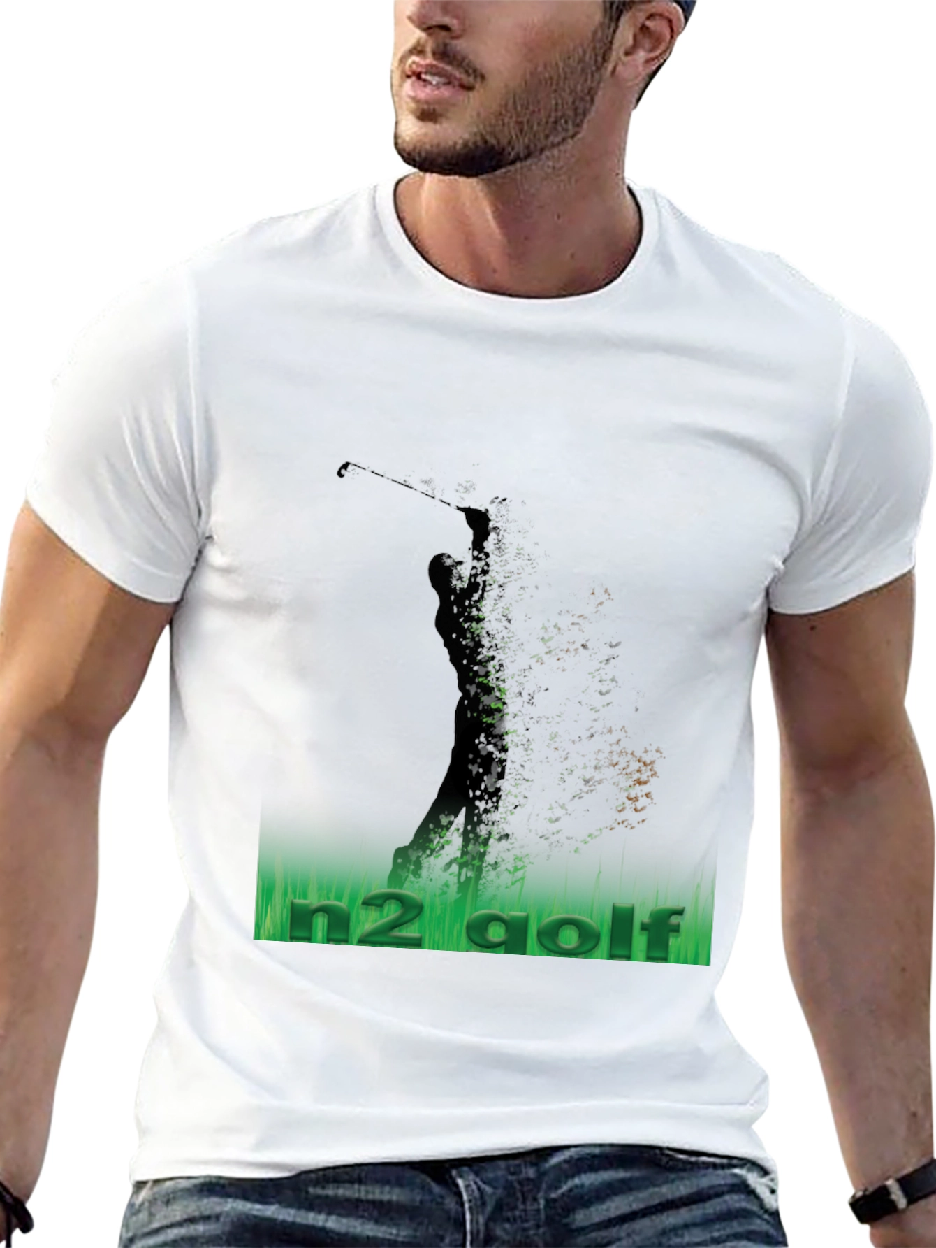 Golf Swing T-Shirt - N2 Golf Design