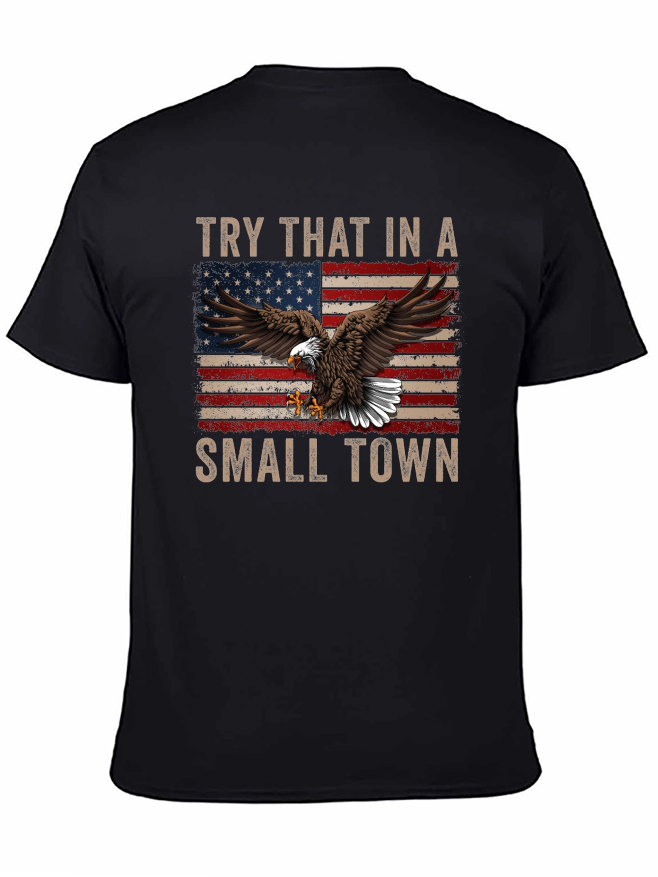 Patriotic Eagle American Flag T-Shirt