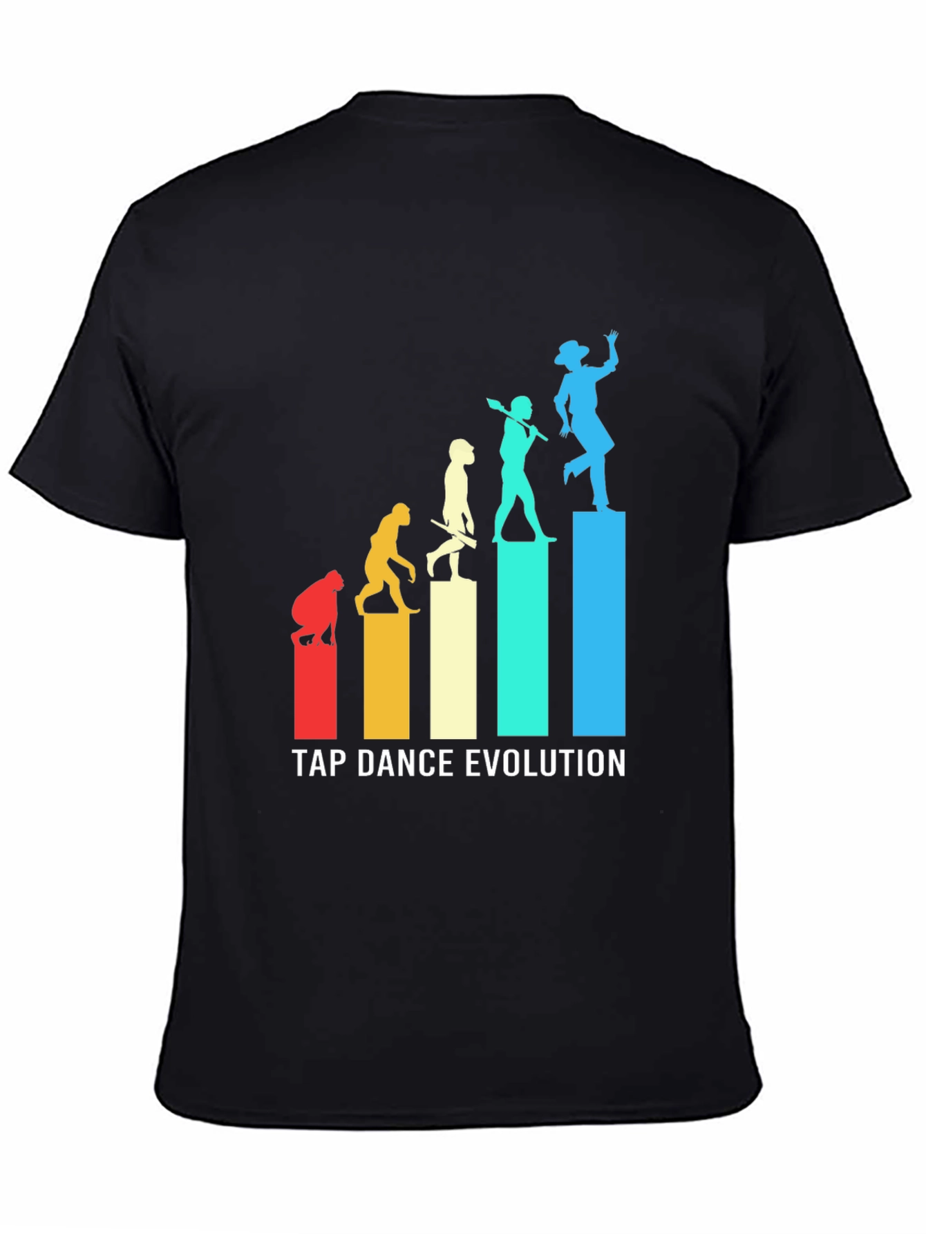 Tap Dance Evolution Graphic Tee - Stylish Dance Lovers Shirt