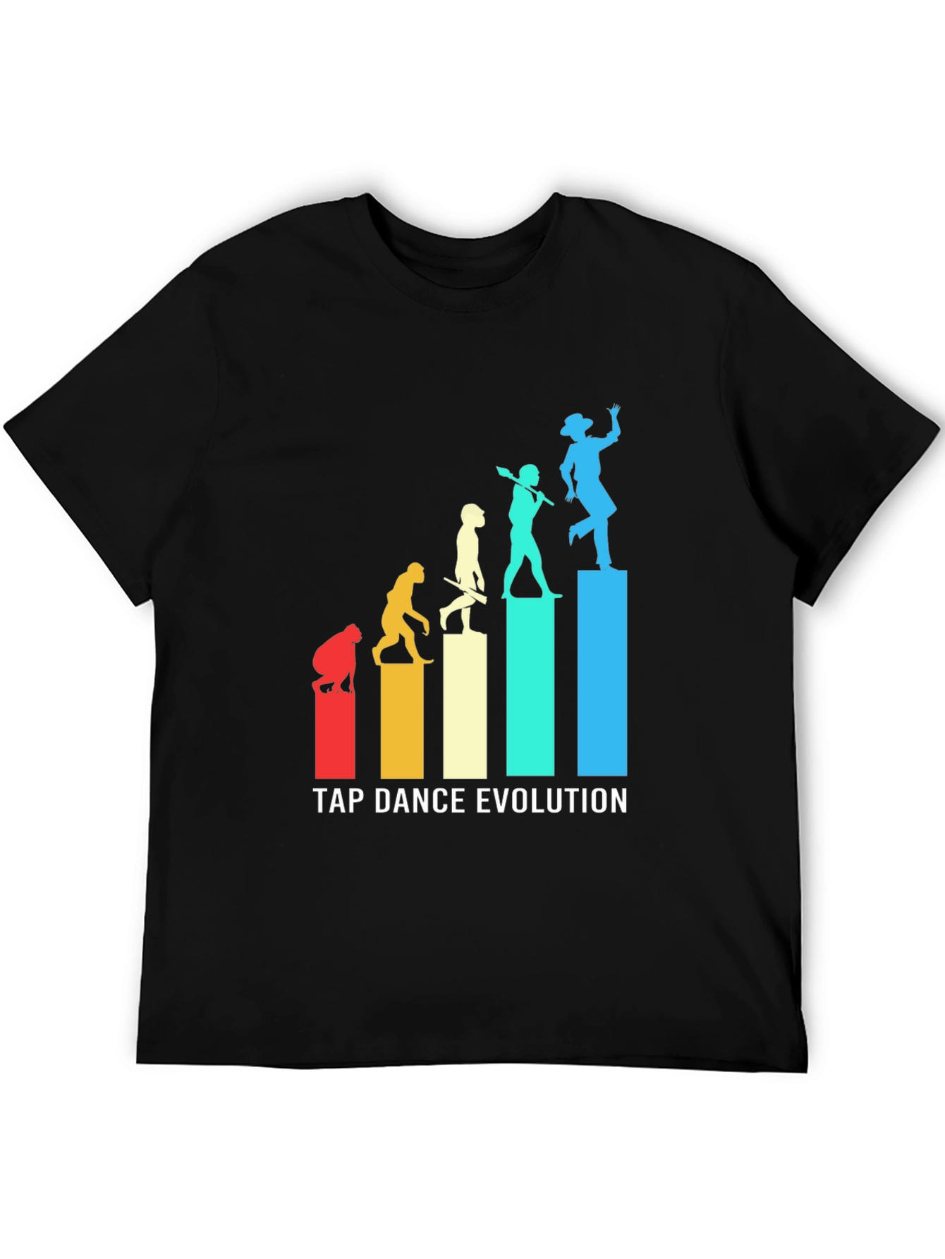 Tap Dance Evolution Graphic Tee - Stylish Dance Lovers Shirt
