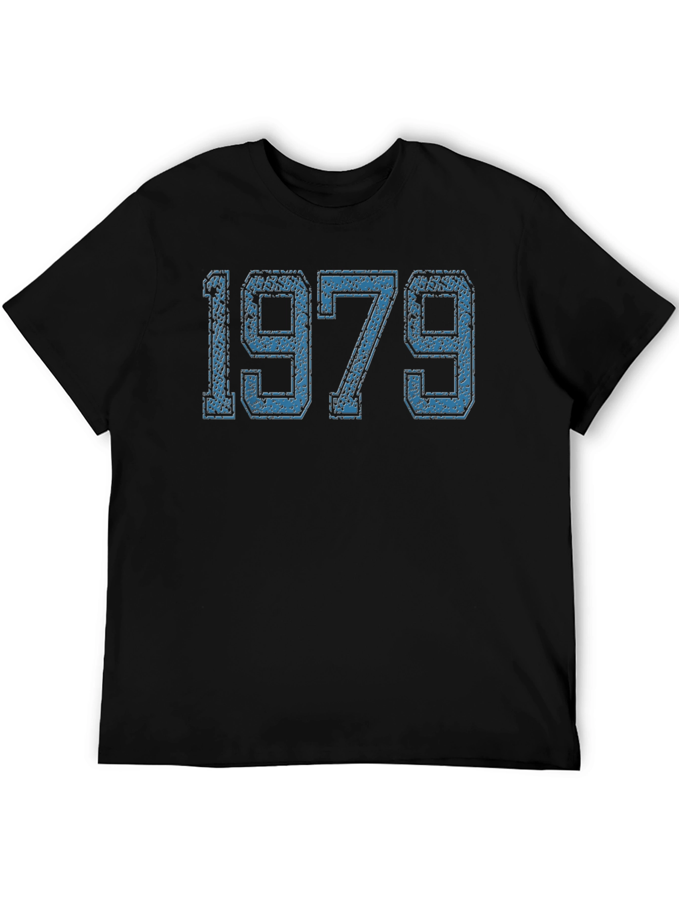 Vintage 1979 Graphic Tee - Classic Black Shirt