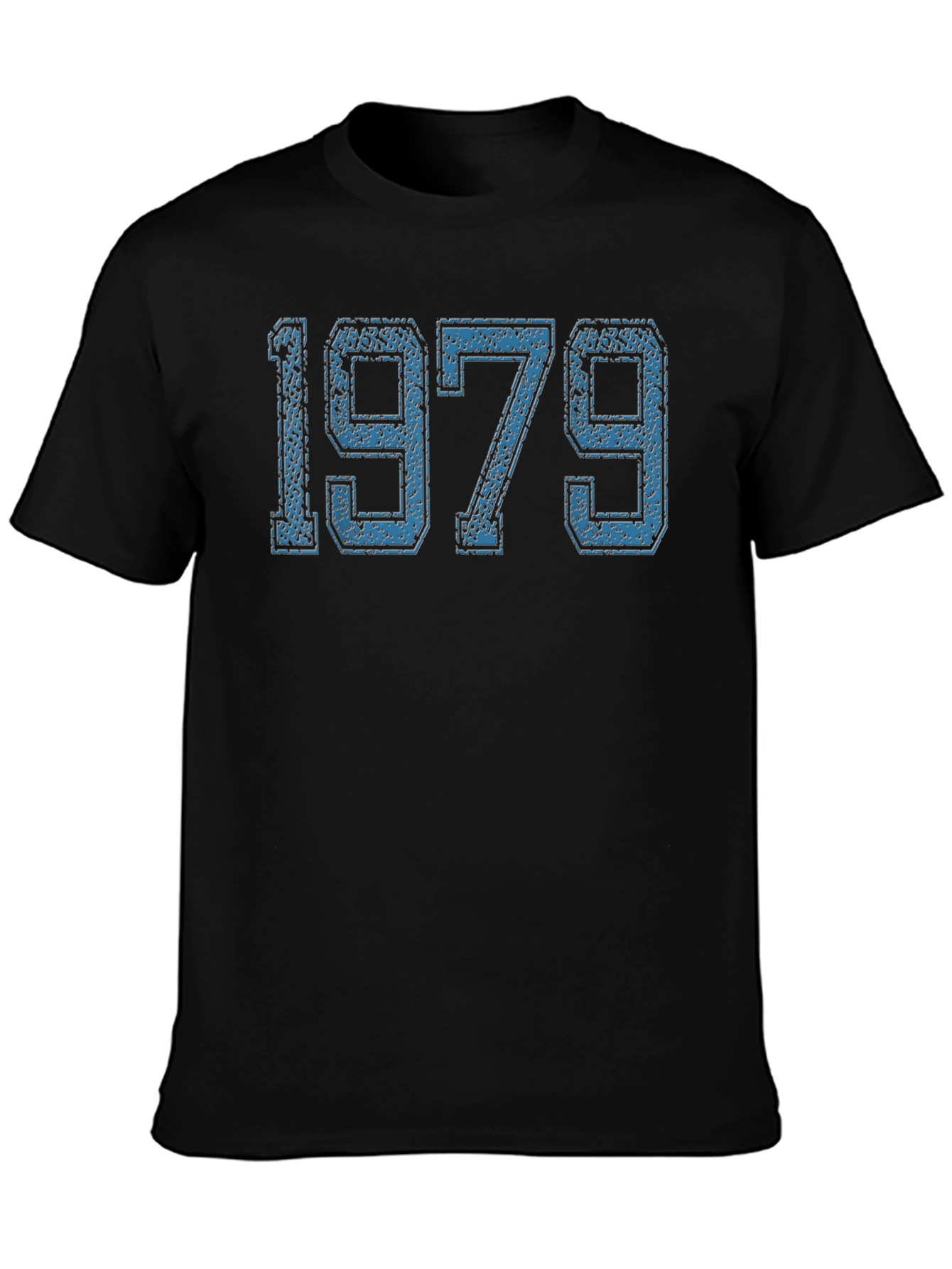 Vintage 1979 Graphic Tee - Classic Black Shirt