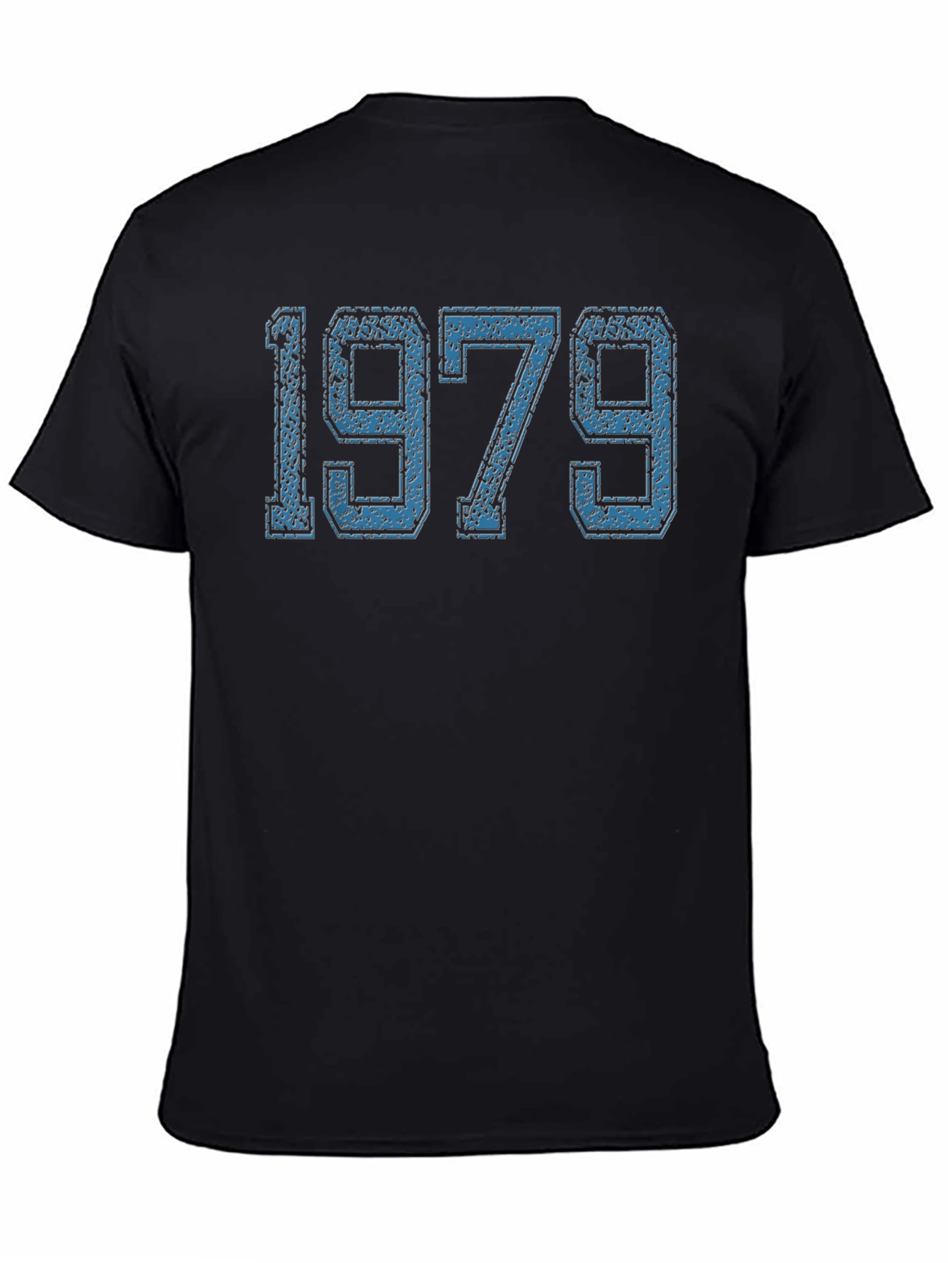 Vintage 1979 Graphic Tee - Classic Black Shirt
