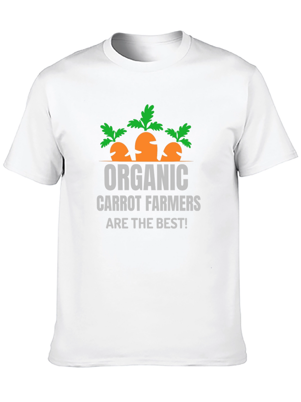 Organic Carrot Farmers T-Shirt - Black