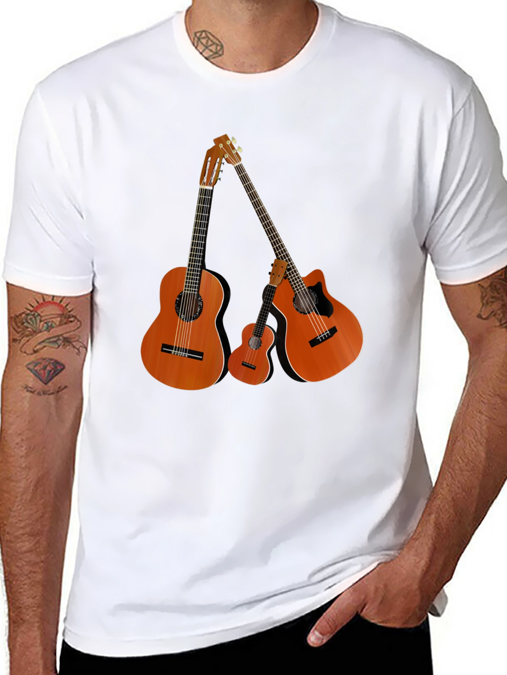 Guitar T-Shirt - Music Lover Tee