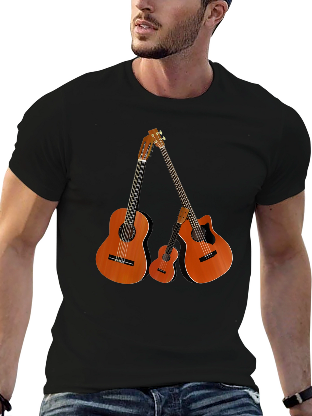 Guitar T-Shirt - Music Lover Tee