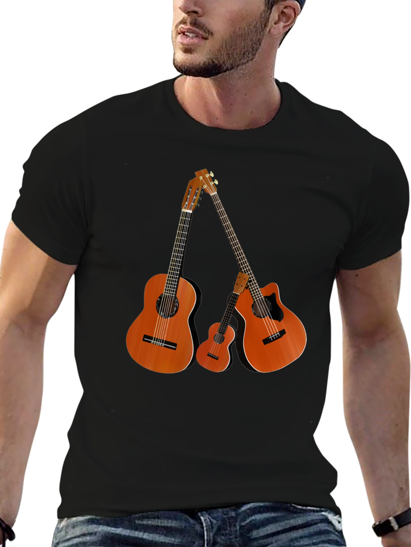 Guitar T-Shirt - Music Lover Tee