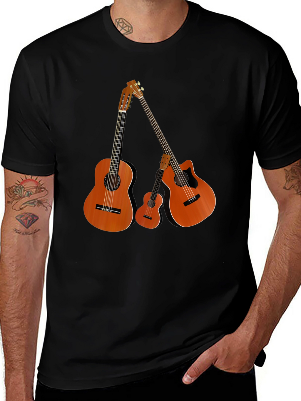 Guitar T-Shirt - Music Lover Tee