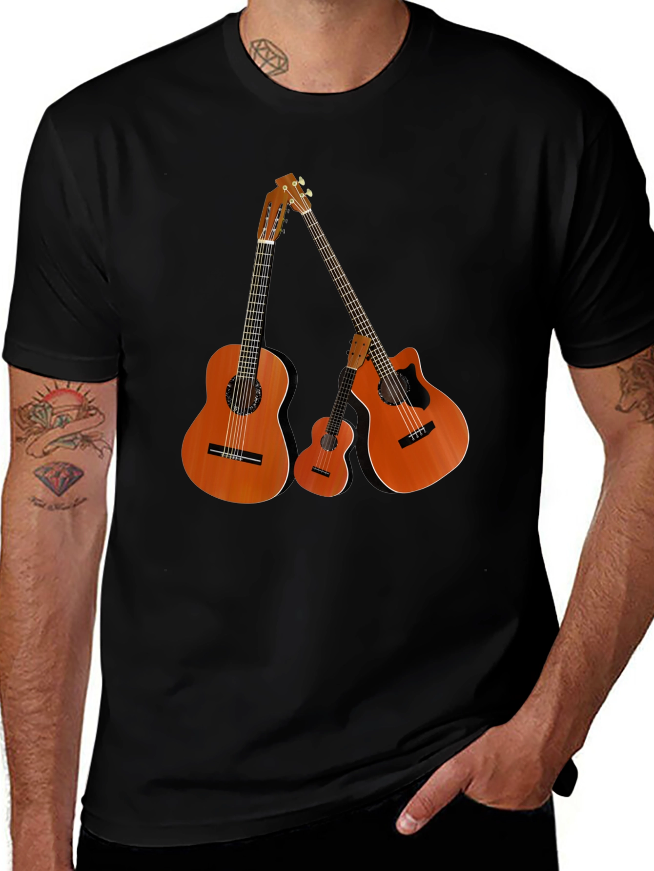 Guitar T-Shirt - Music Lover Tee