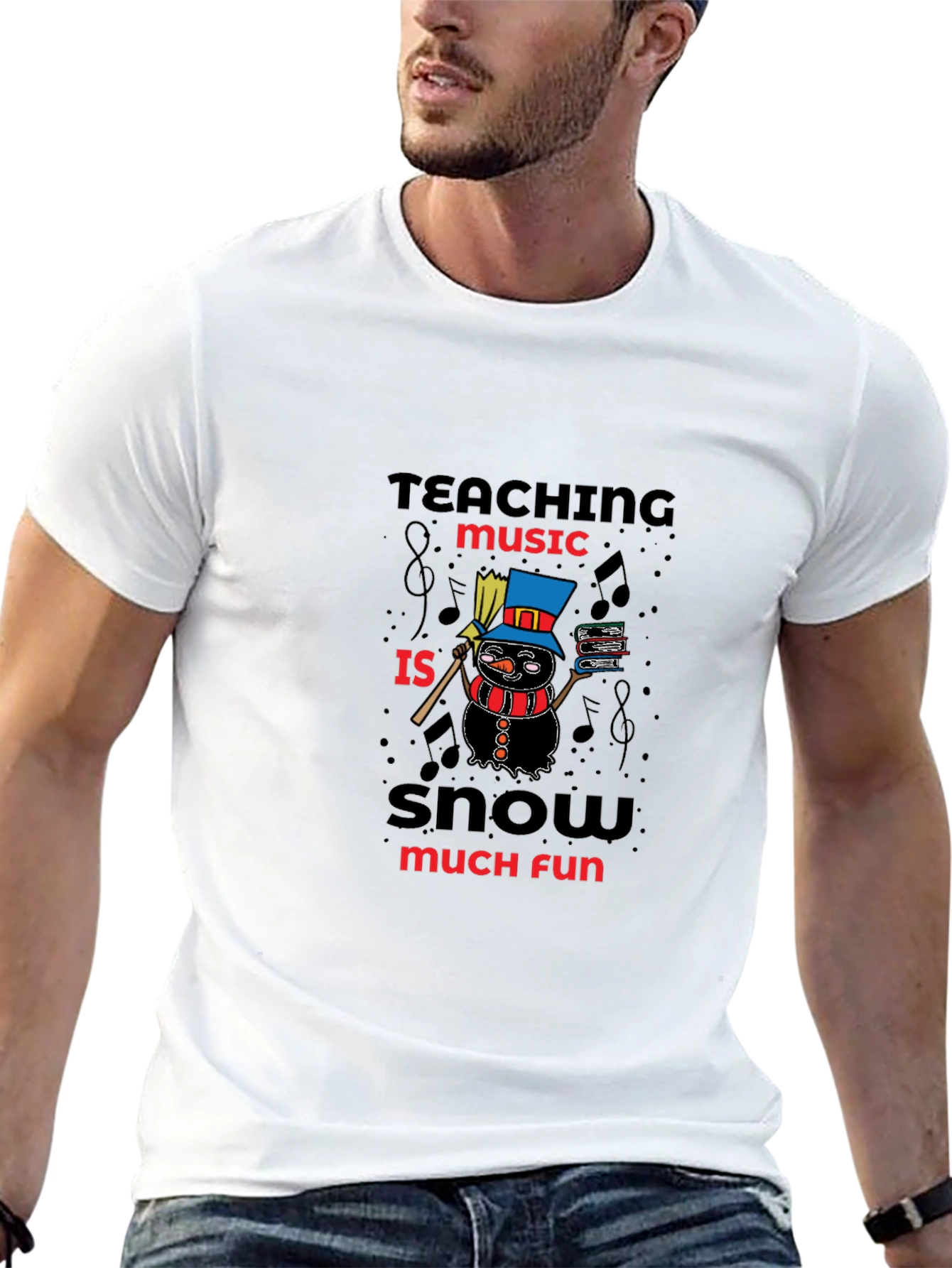 Teaching Music Snow Much Fun T-Shirt