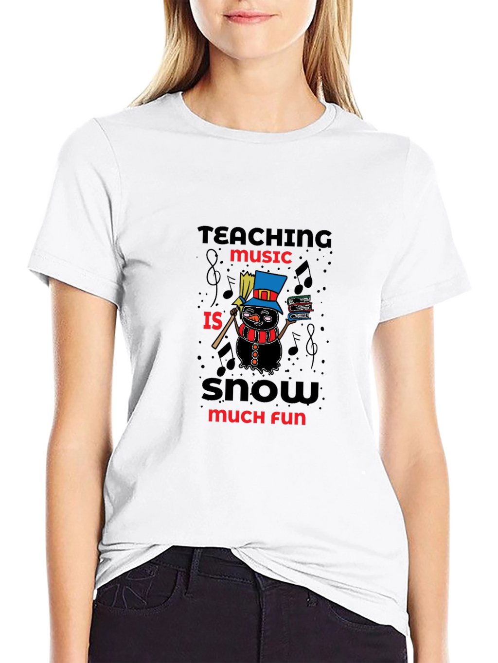 Teaching Music Snow Much Fun T-Shirt