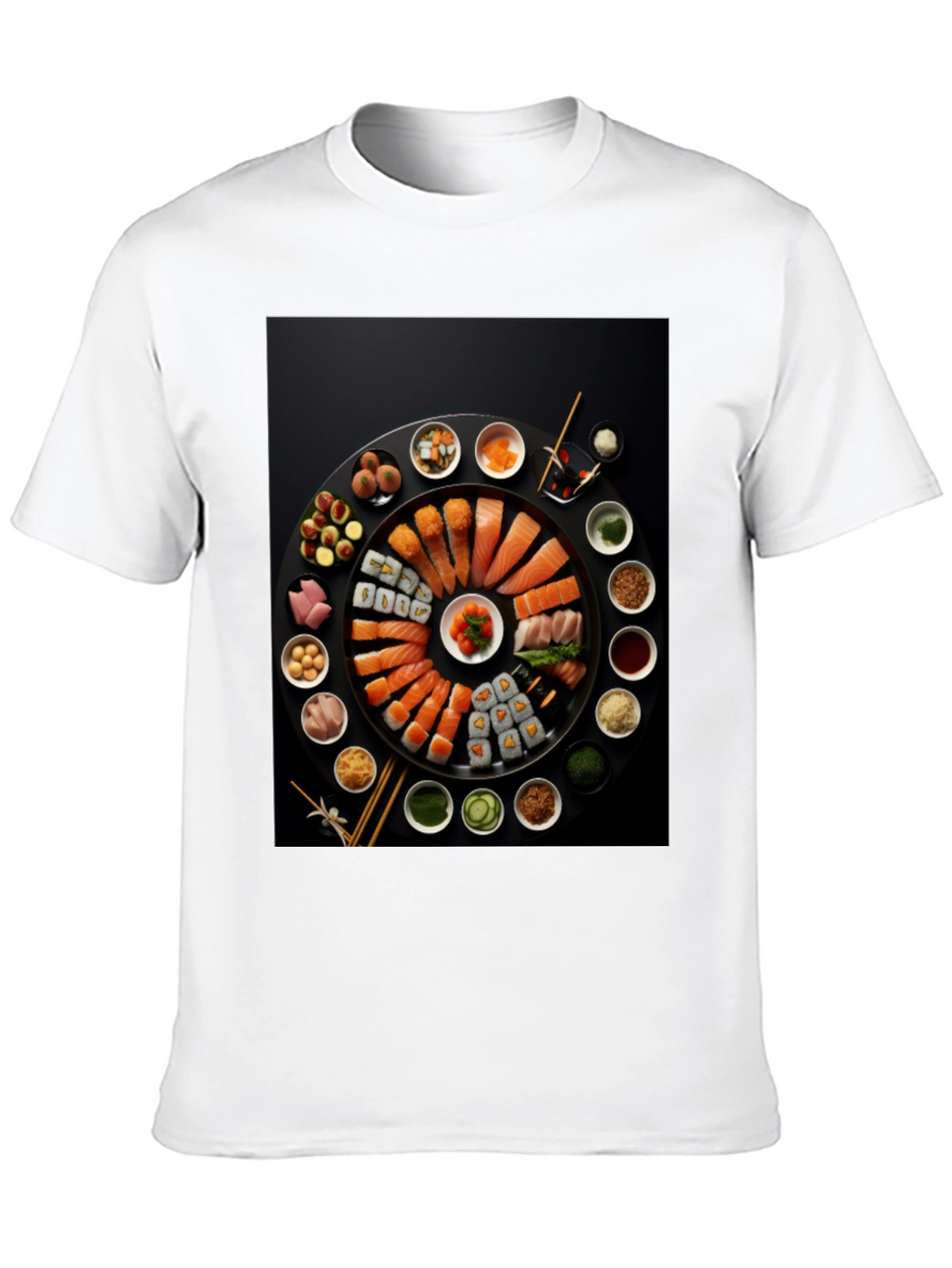 Sushi Lovers T-Shirt - Foodie Fashion