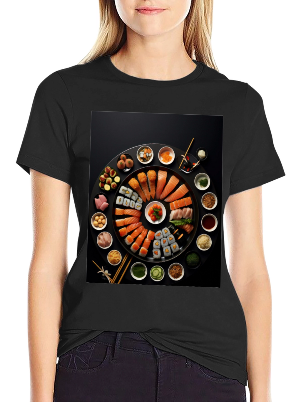 Sushi Lovers T-Shirt - Foodie Fashion
