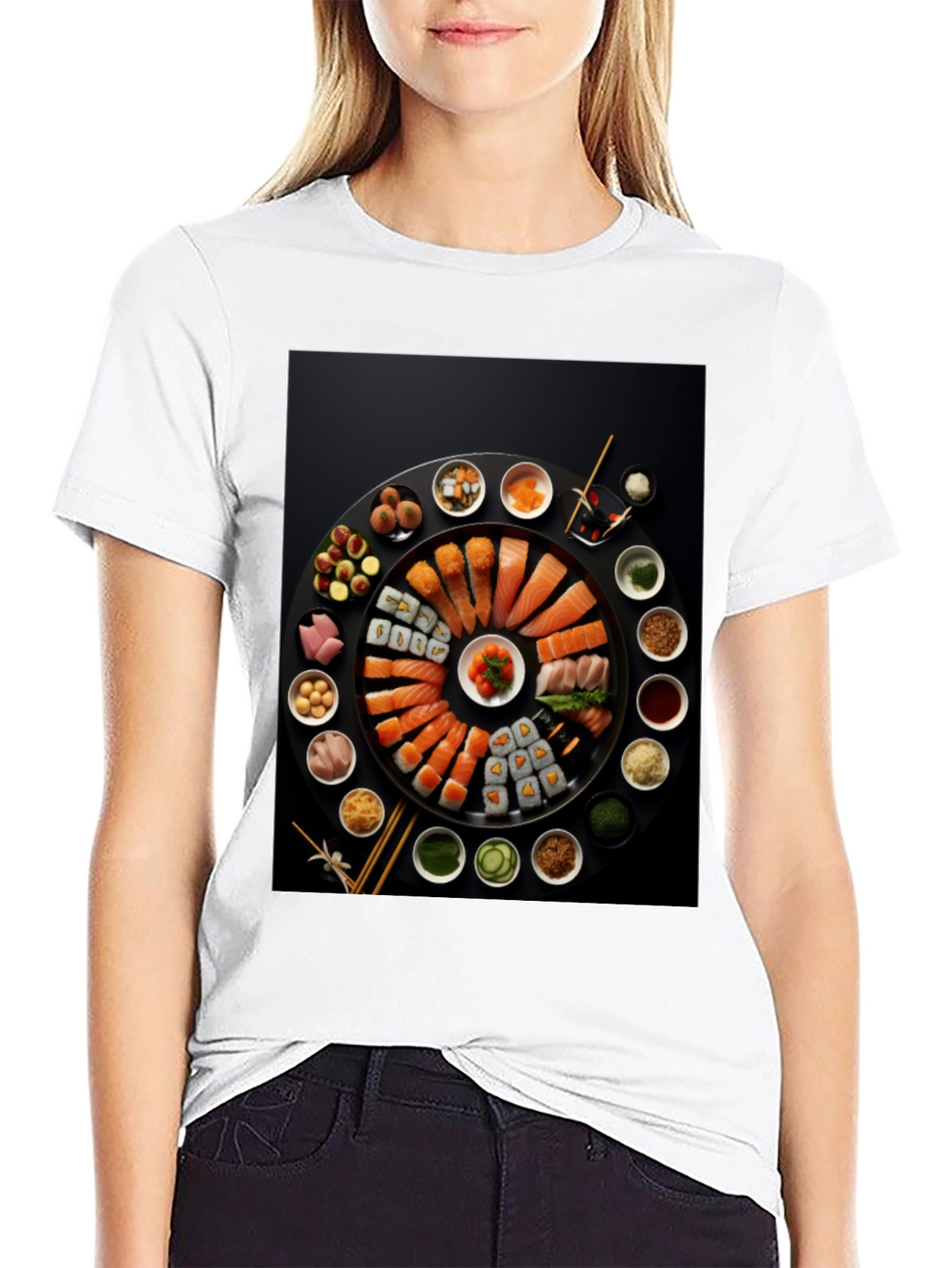 Sushi Lovers T-Shirt - Foodie Fashion