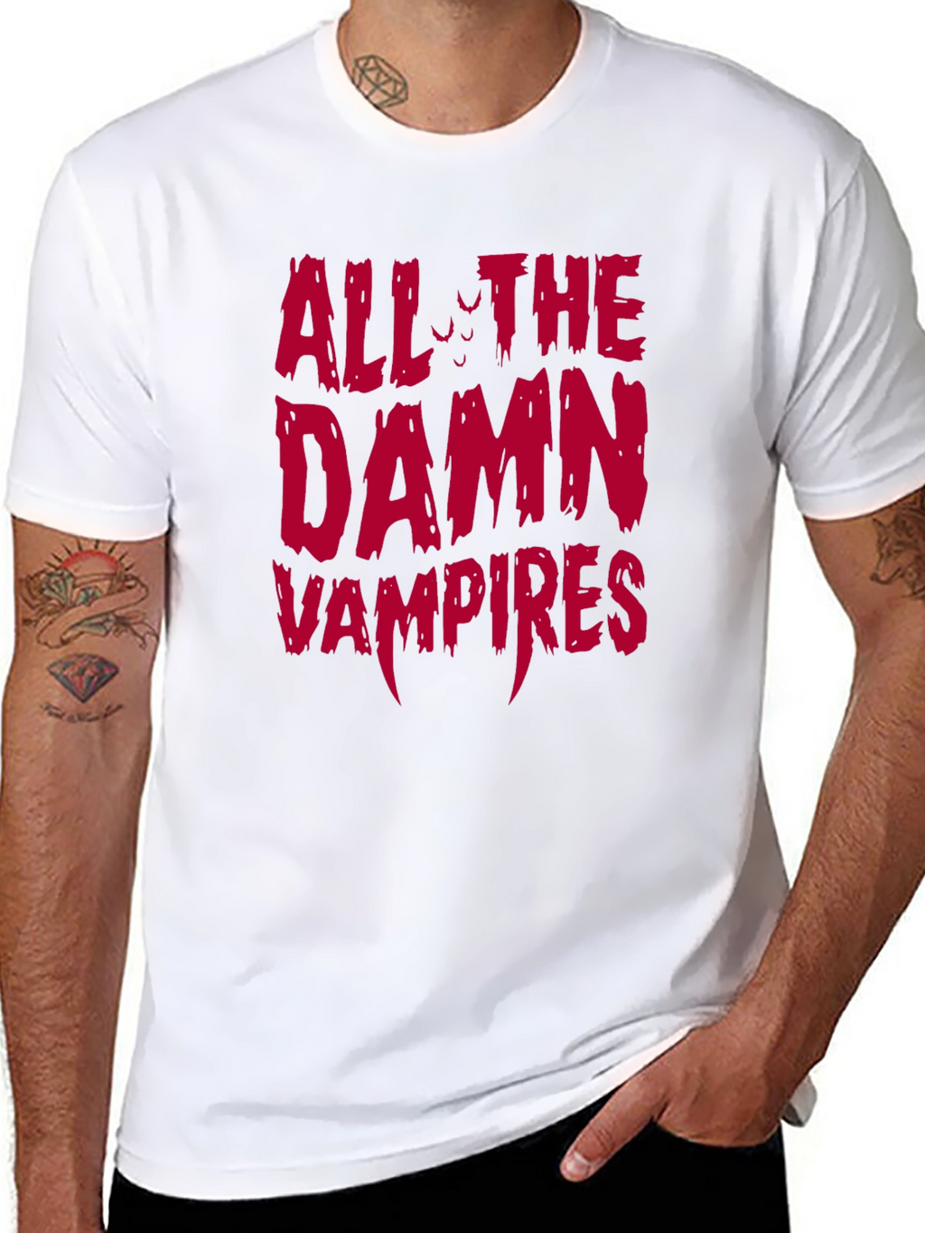 All The Damn Vampires Graphic T-Shirt