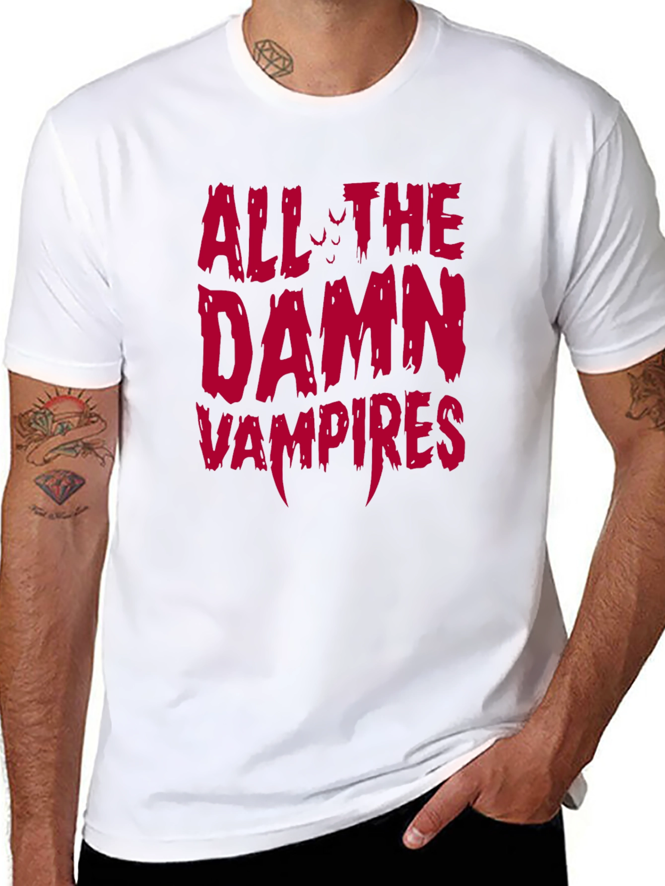 All The Damn Vampires Graphic T-Shirt