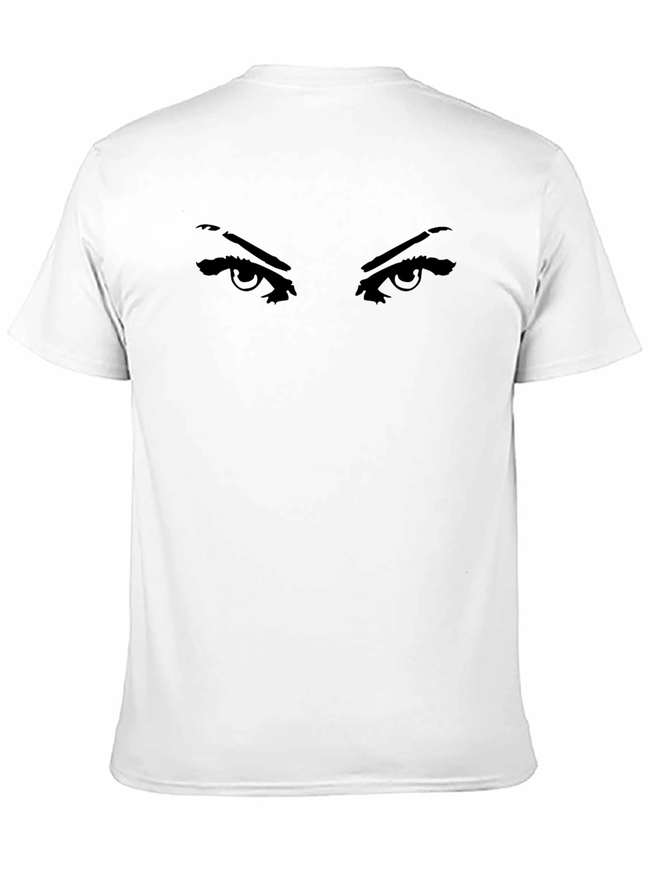 Intriguing Eyes Black T-Shirt