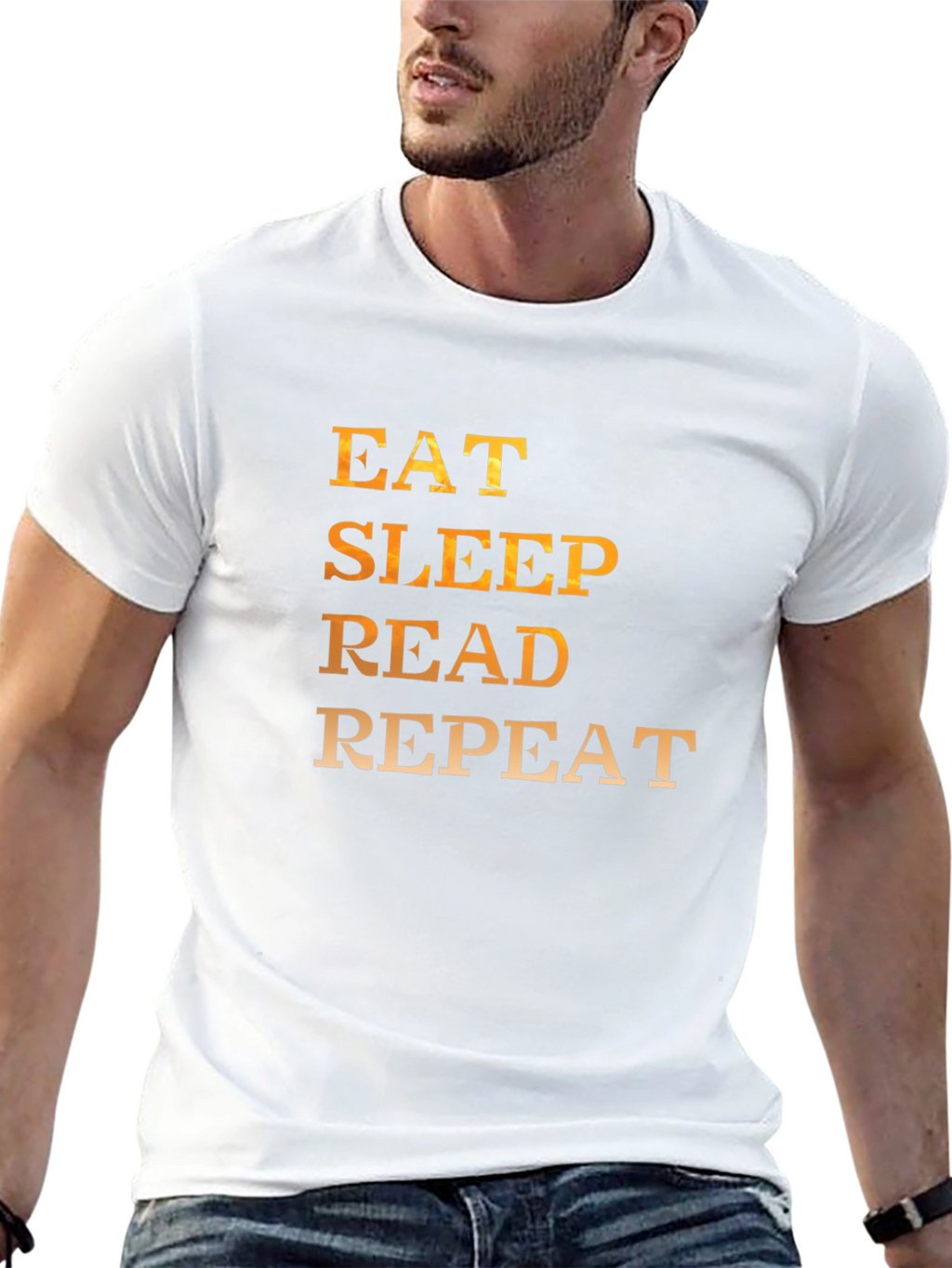 Eat Sleep Read Repeat T-Shirt