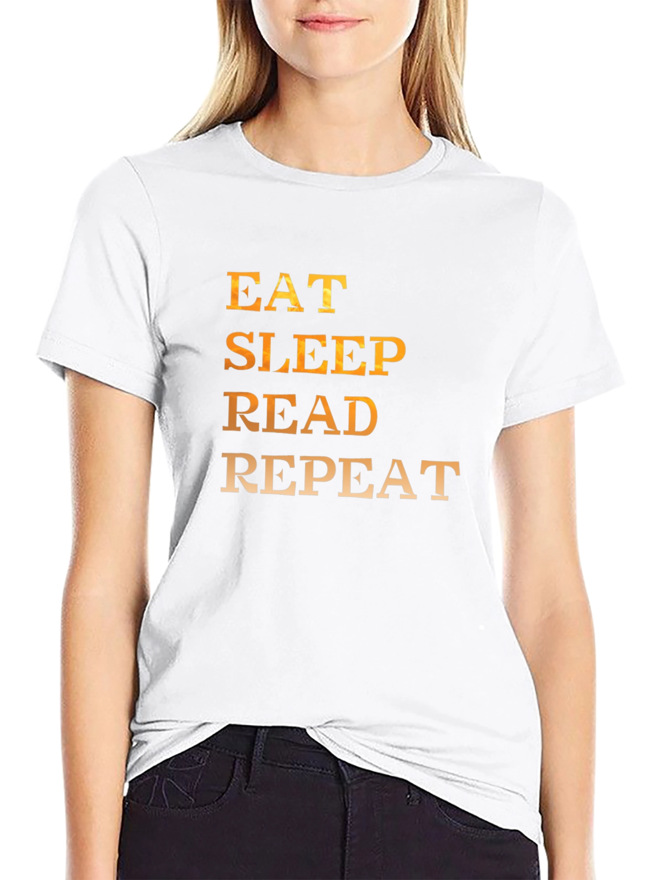 Eat Sleep Read Repeat T-Shirt
