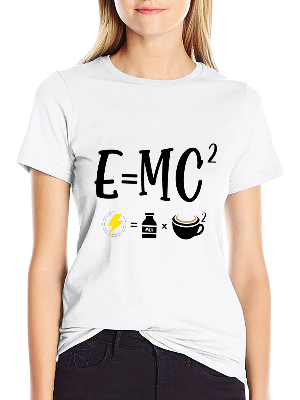 Science Humor Graphic Tee - Energy Equals Coffee