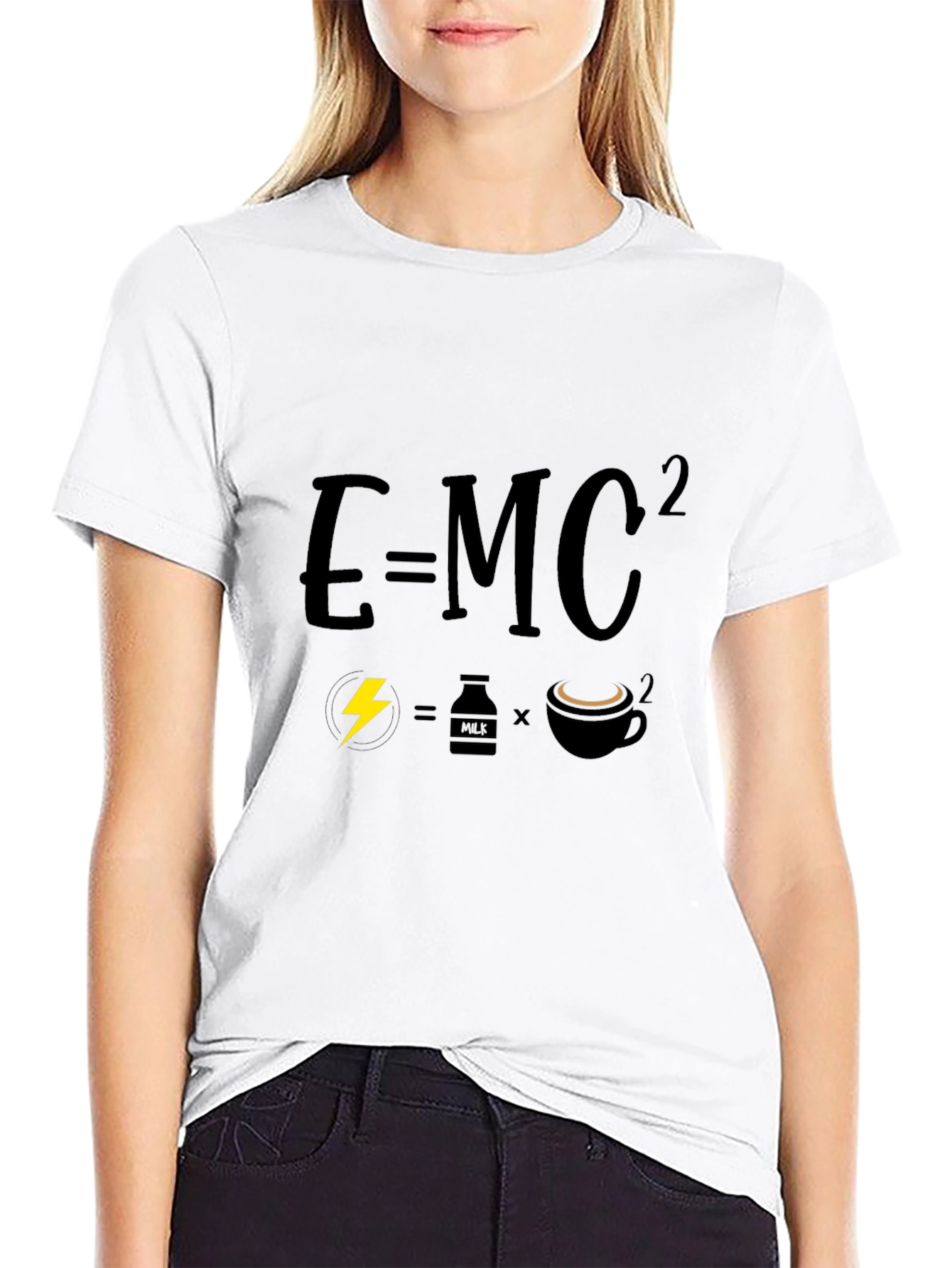 Science Humor Graphic Tee - Energy Equals Coffee