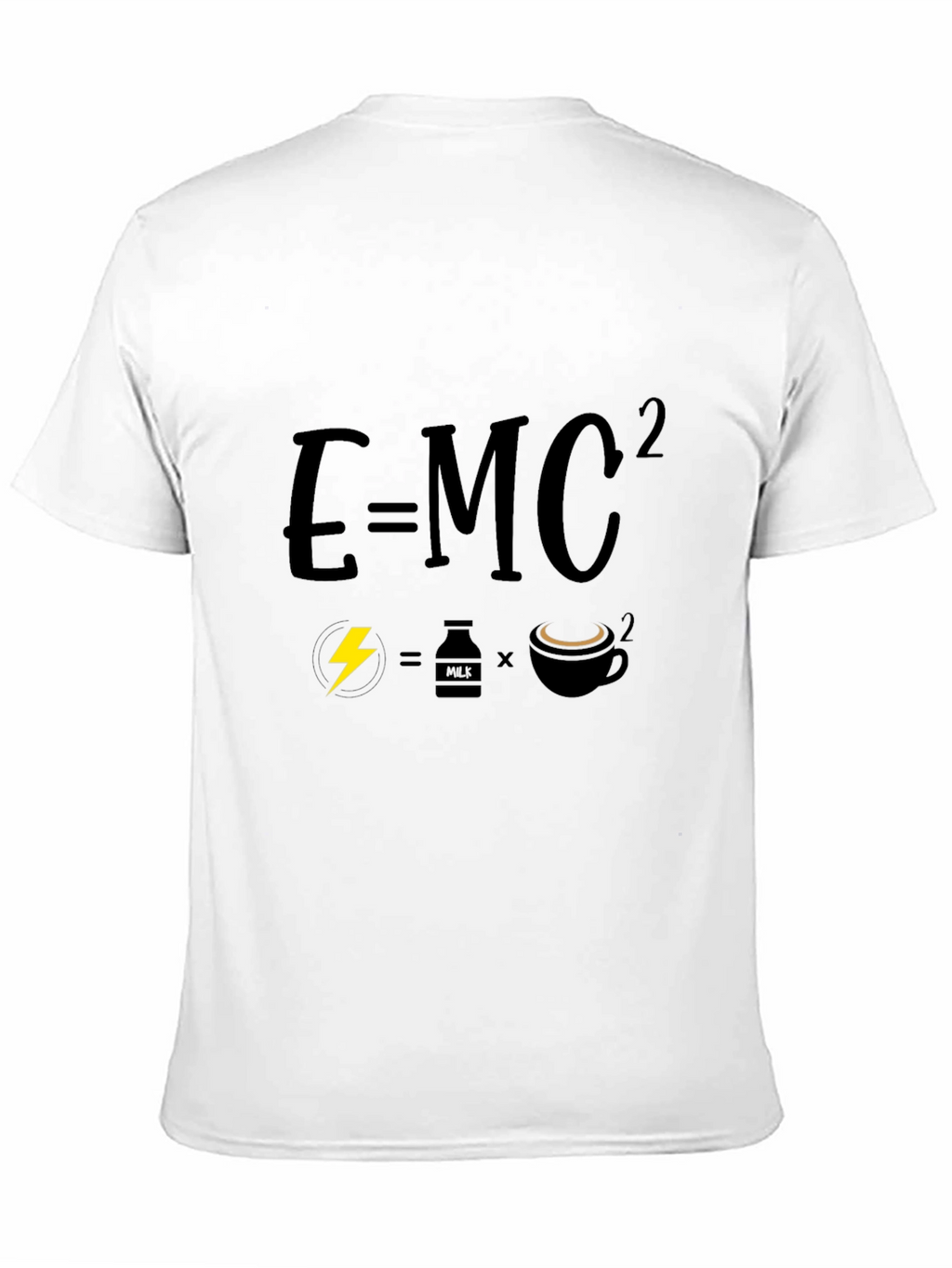 Science Humor Graphic Tee - Energy Equals Coffee