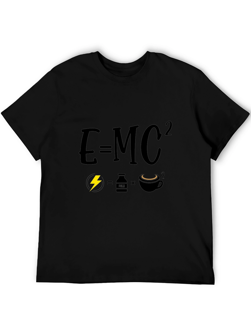 Science Humor Graphic Tee - Energy Equals Coffee