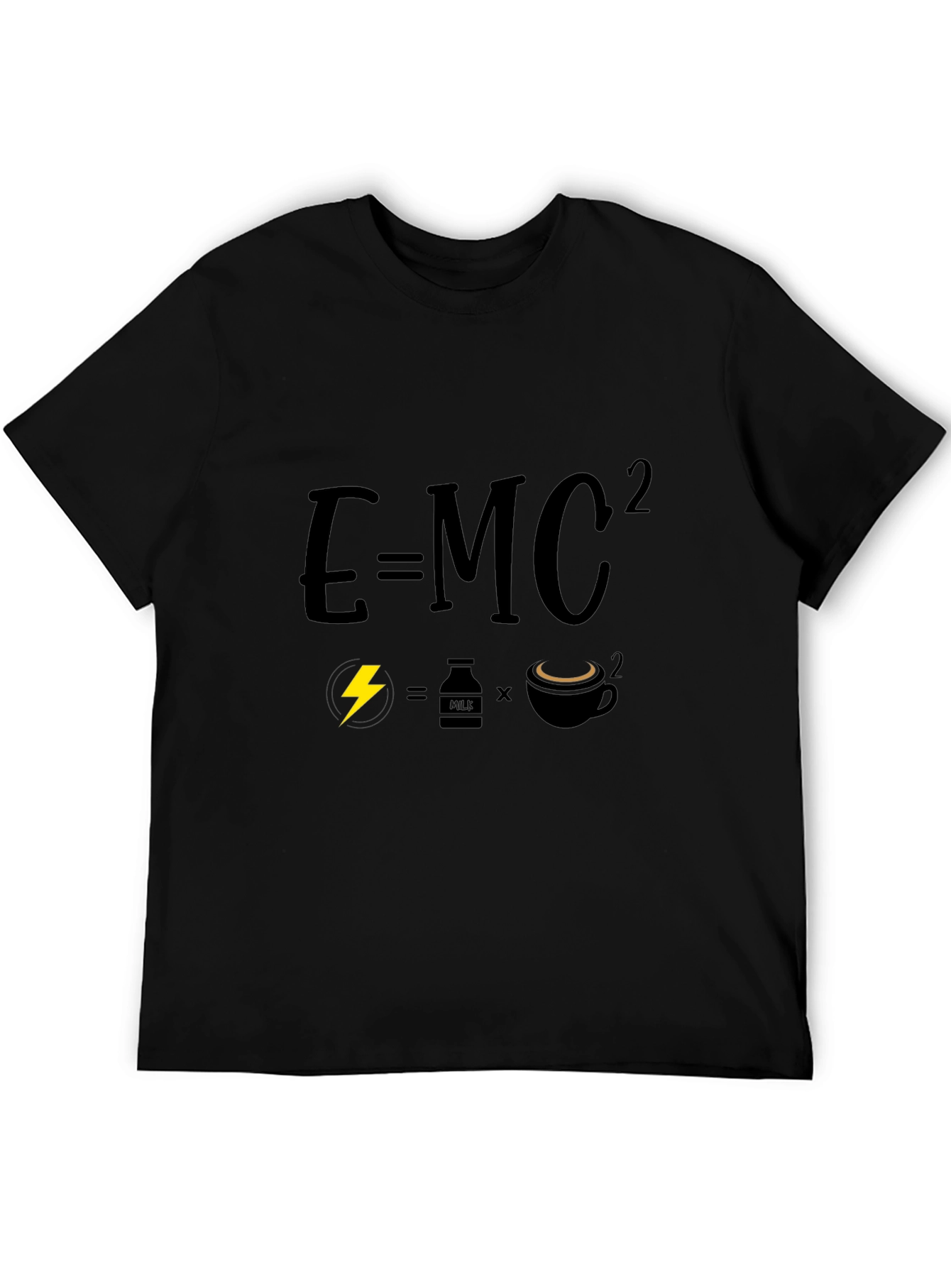 Science Humor Graphic Tee - Energy Equals Coffee