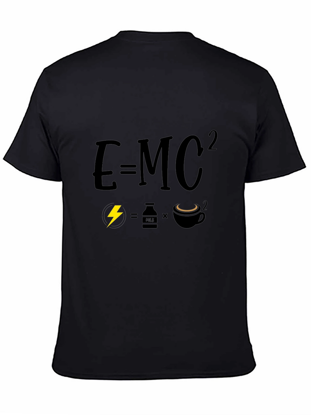 Science Humor Graphic Tee - Energy Equals Coffee