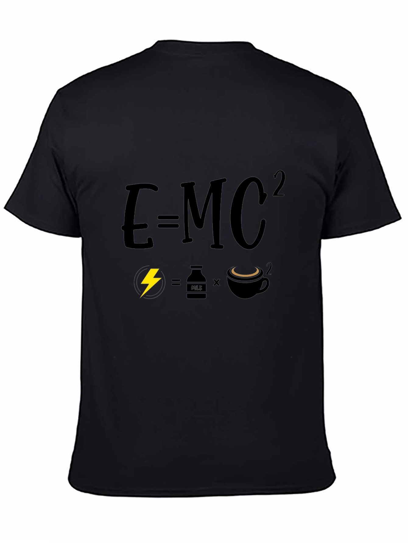 Science Humor Graphic Tee - Energy Equals Coffee