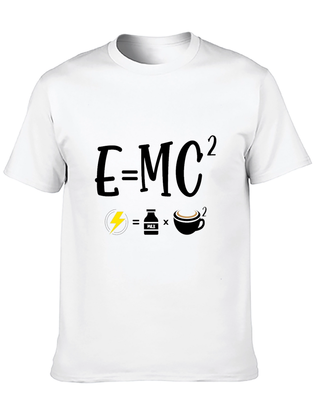 Science Humor Graphic Tee - Energy Equals Coffee