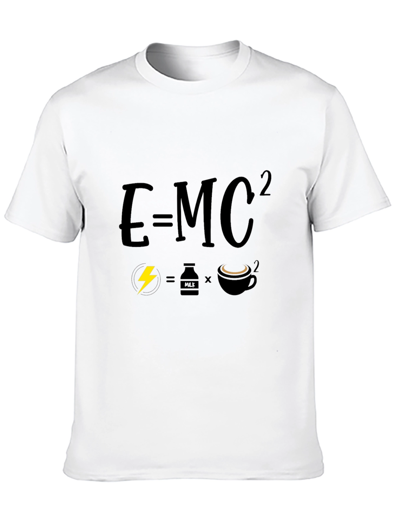 Science Humor Graphic Tee - Energy Equals Coffee