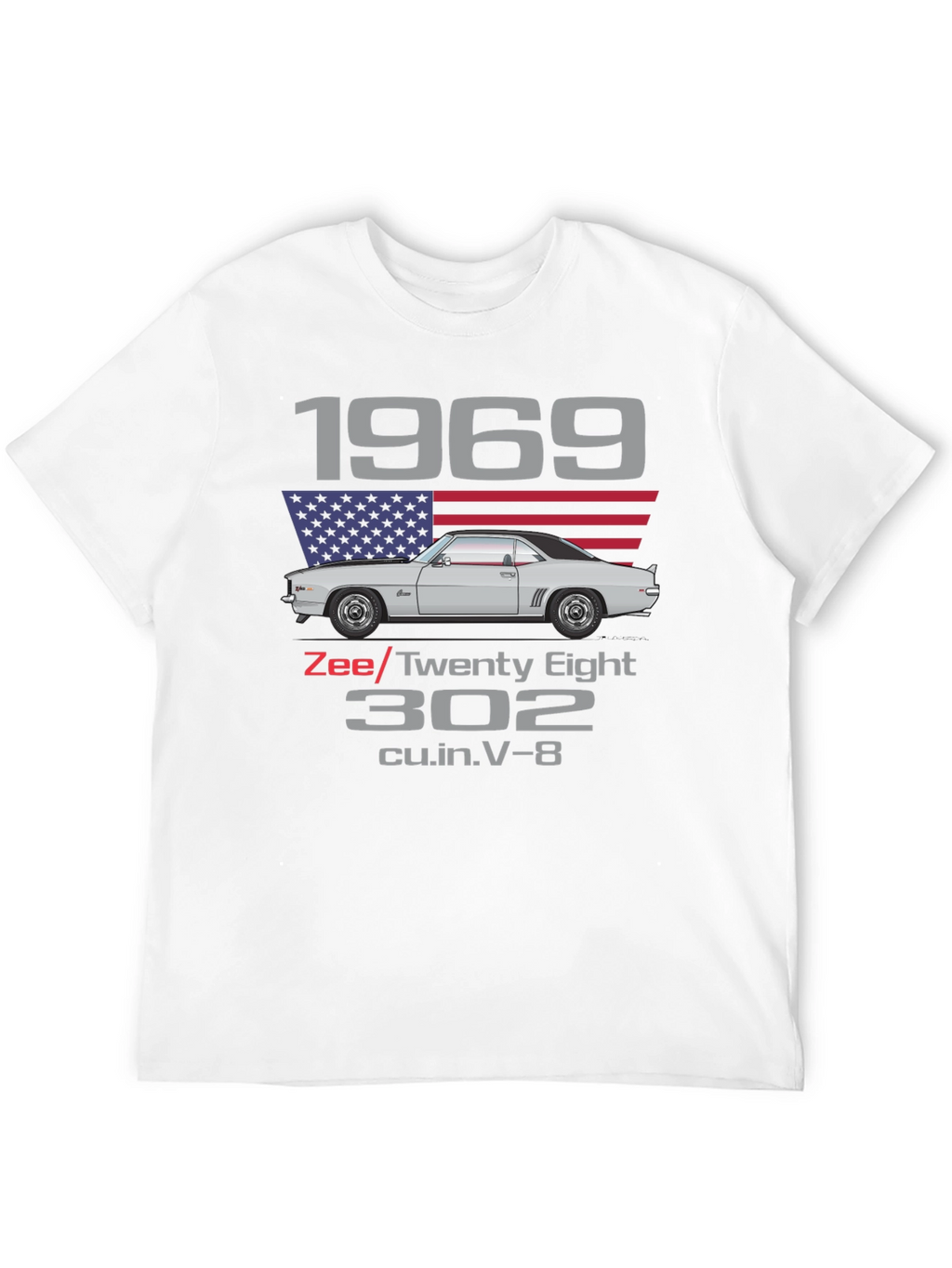 1969 Camaro Z/28 T-Shirt - Classic Car Tee